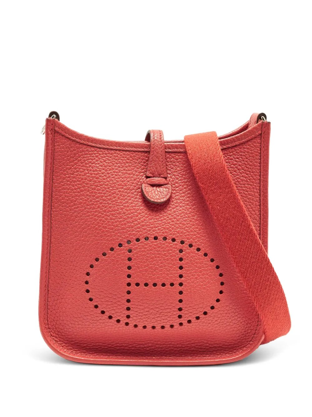 Evelyne TPM Bougainvillier Taurillon Clemence crossbody bag