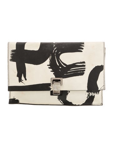 Proenza Schouler Leather Clutch