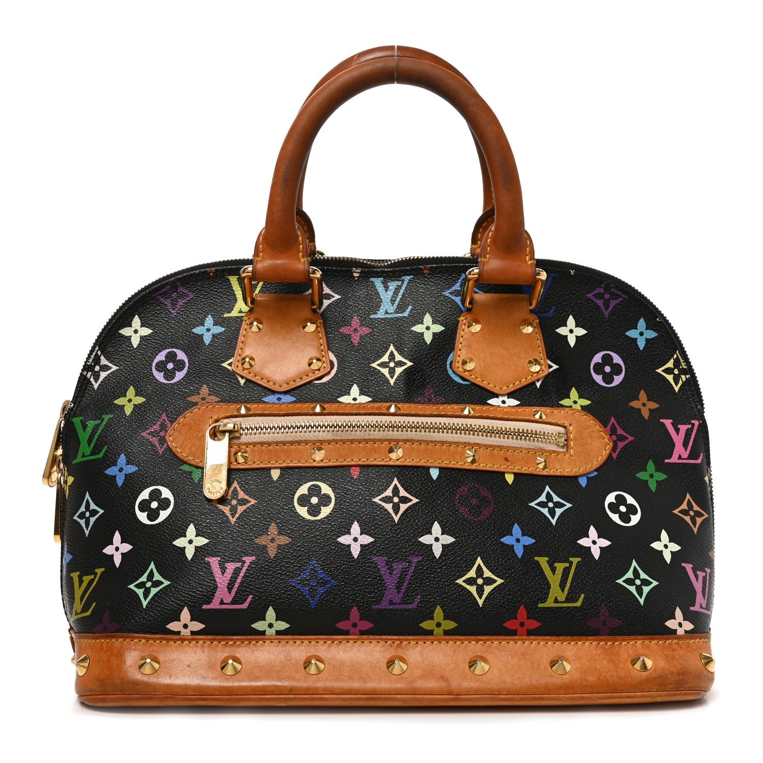 Louis Vuitton Monogram Multicolor Alma Black