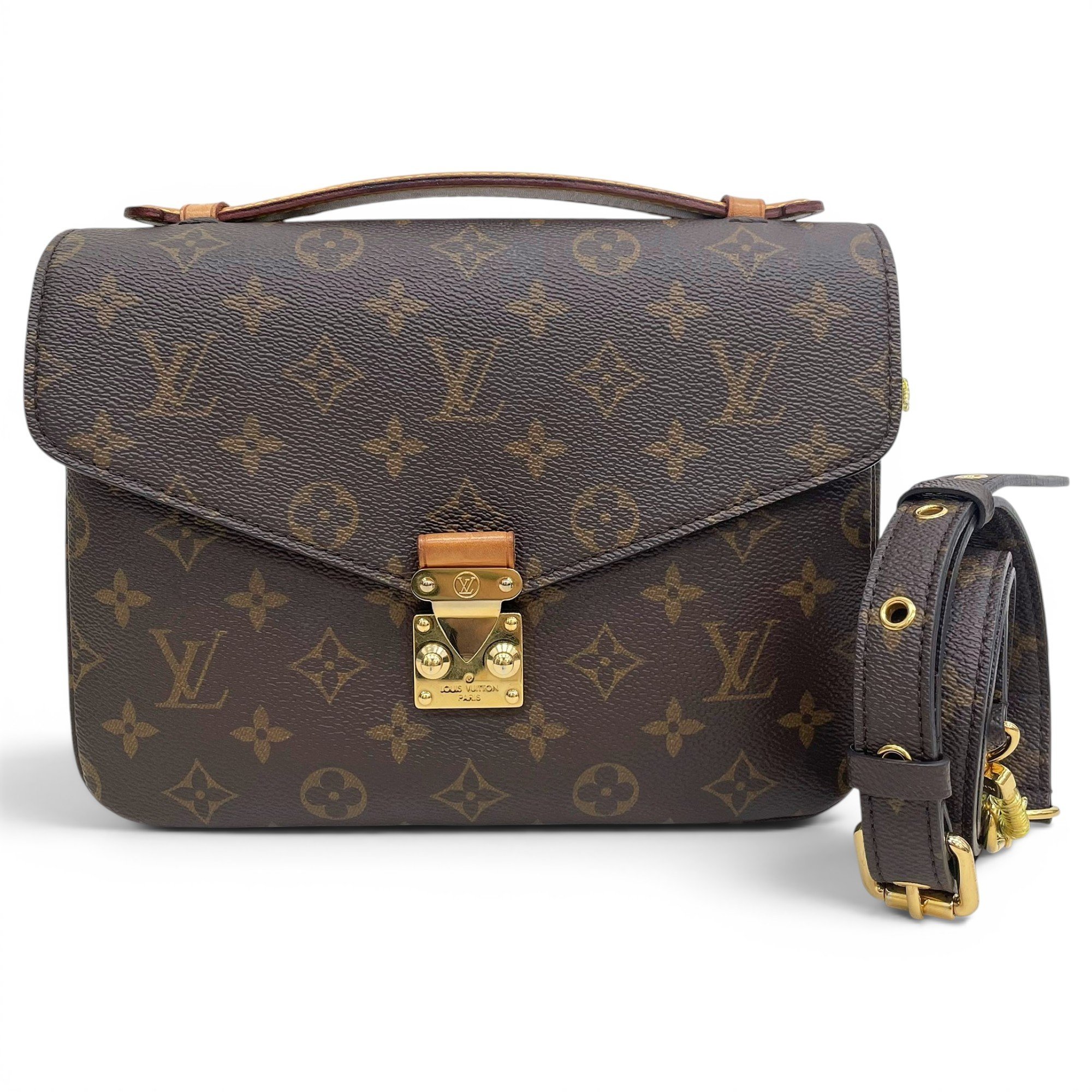 Metis leather crossbody bag