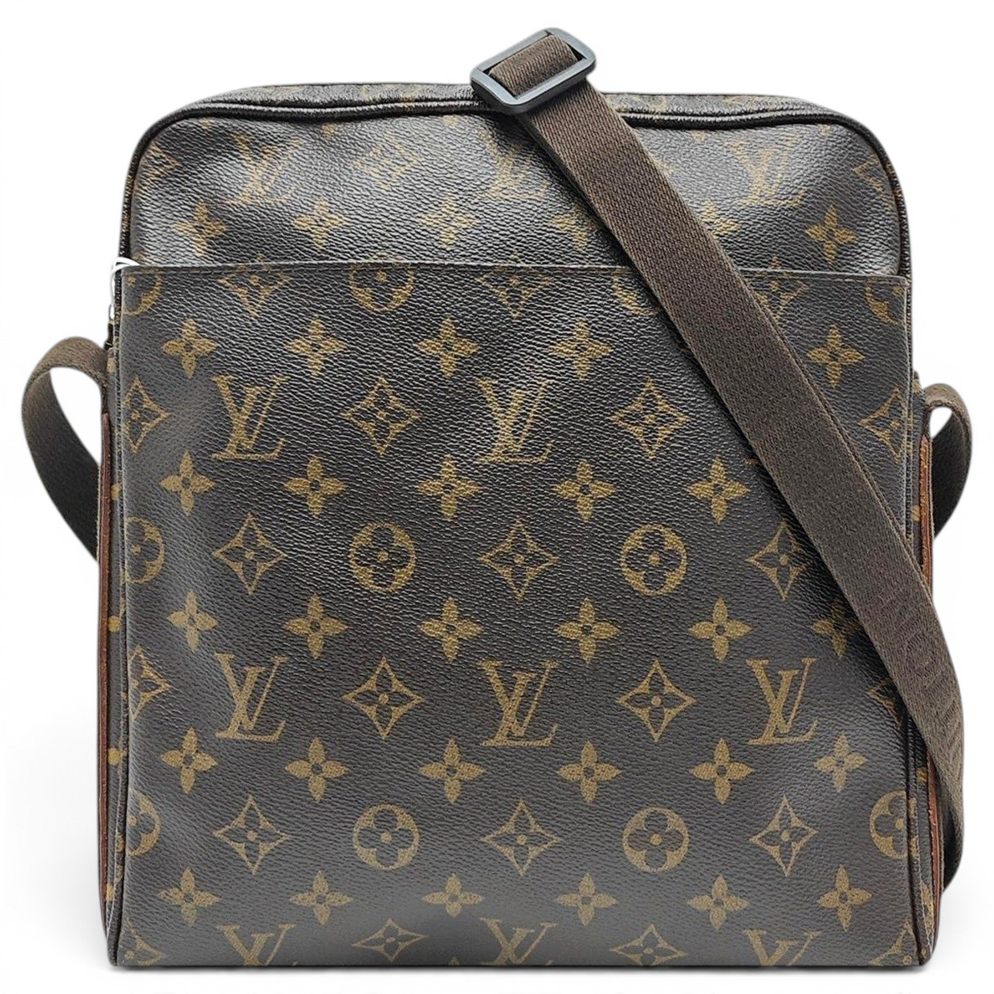 Trotteur leather handbag