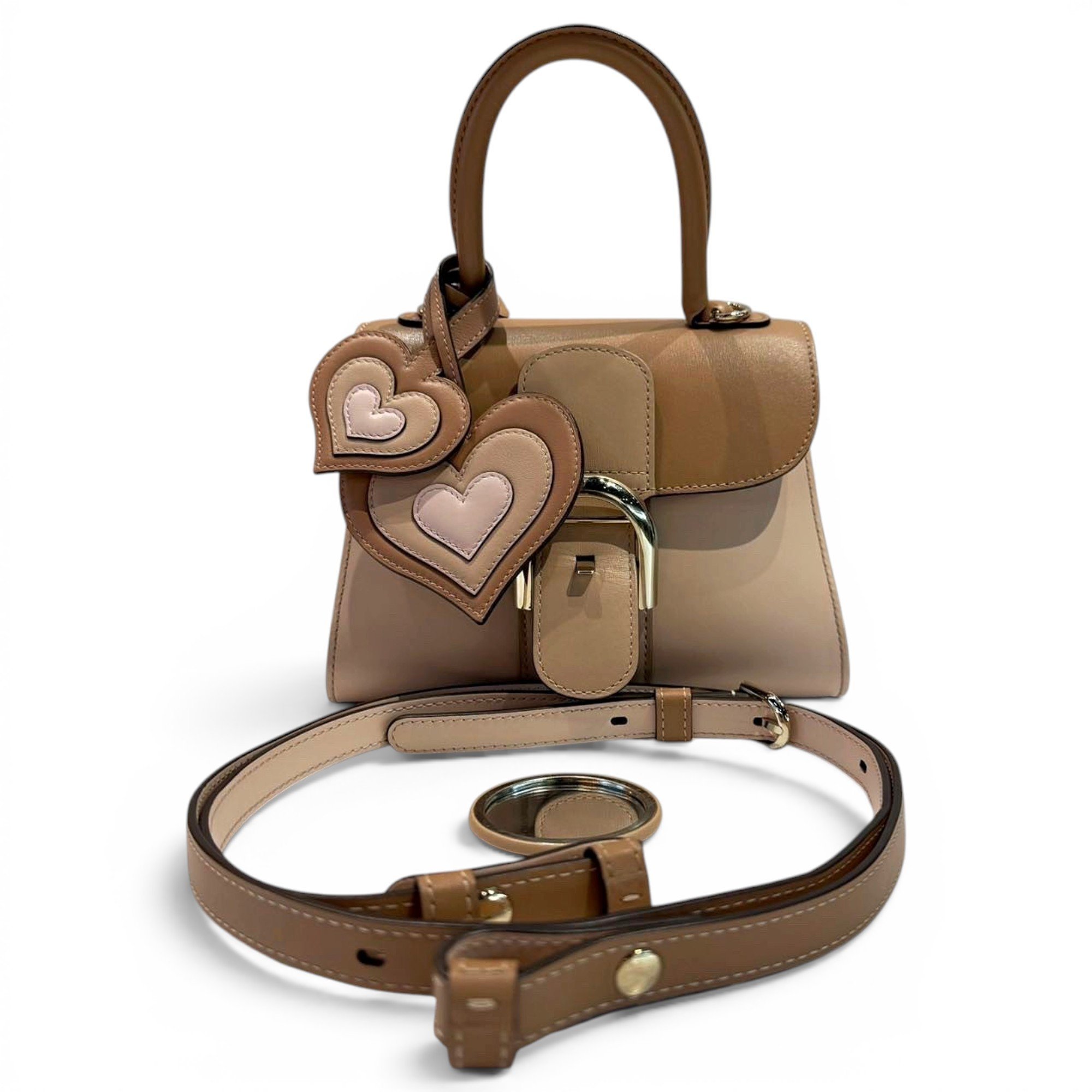 Brillant leather handbag