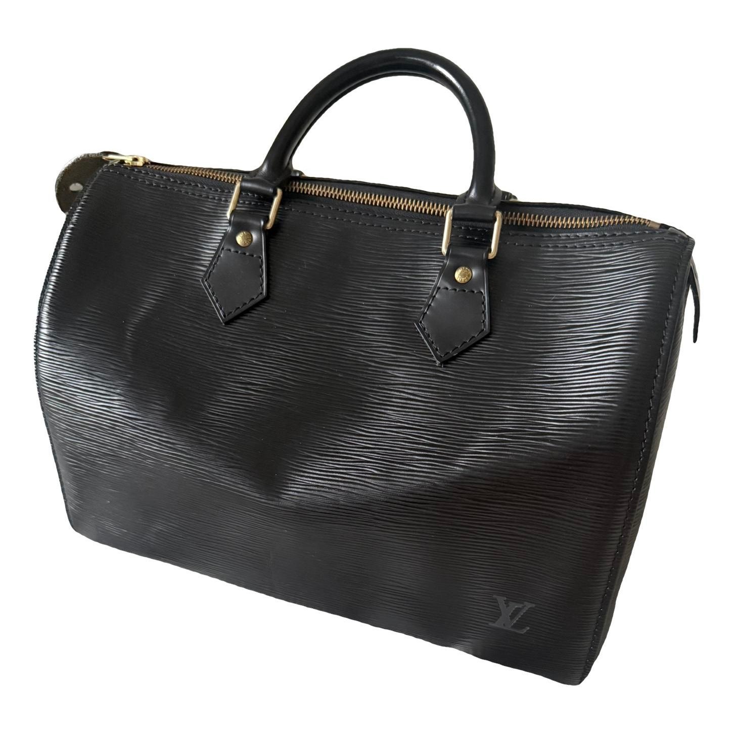 Speedy leather handbag