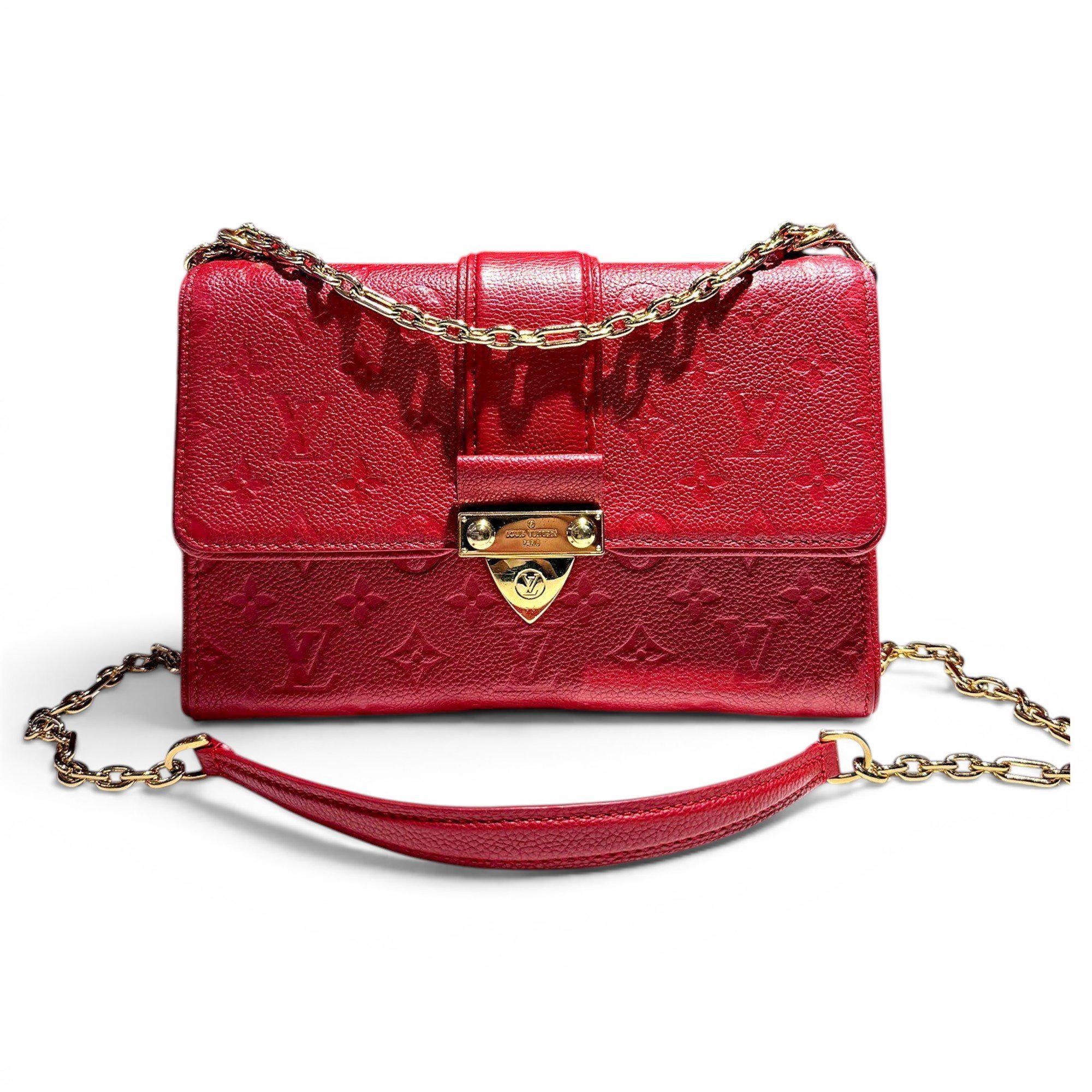 Saint Sulpice leather handbag