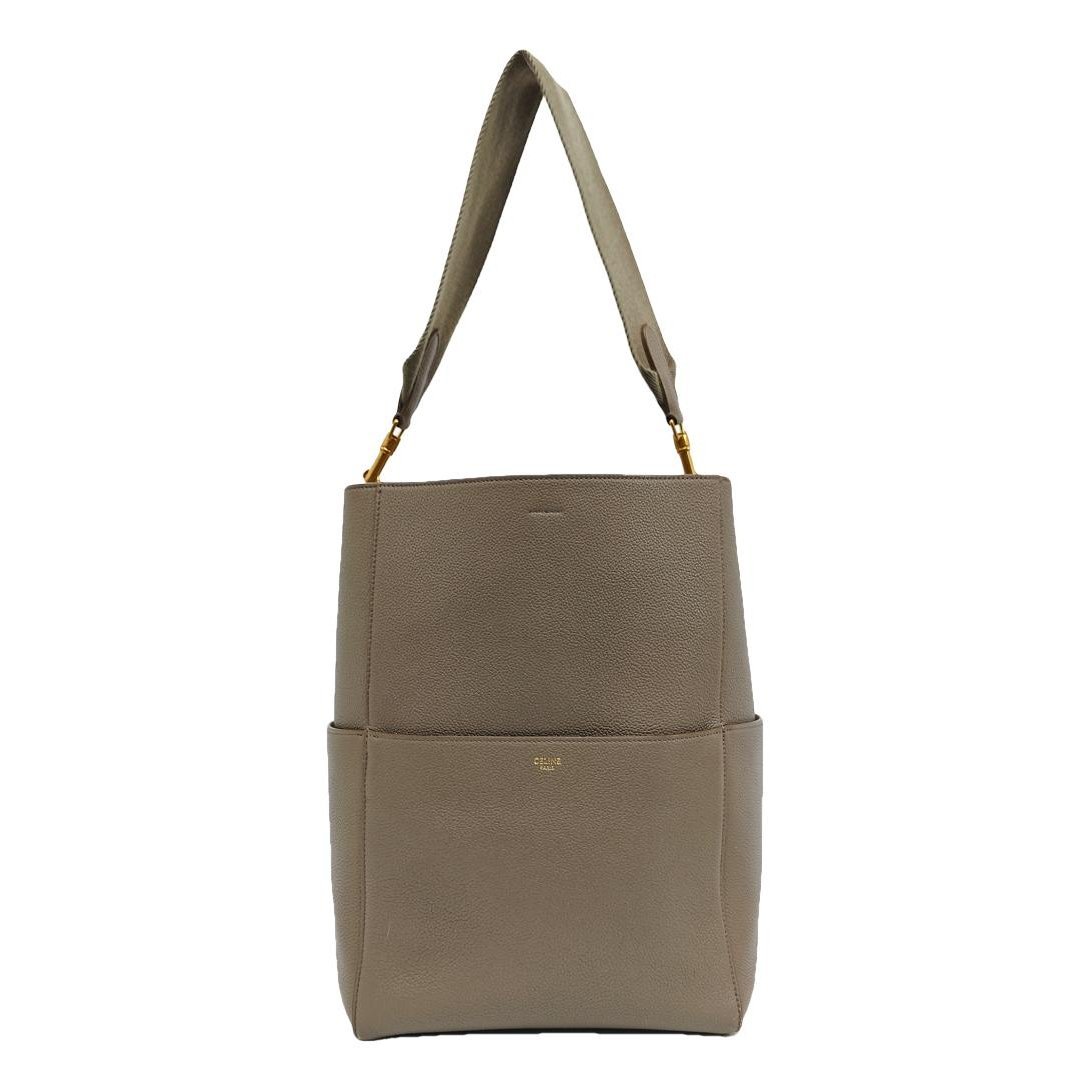 Seau Sangle leather tote