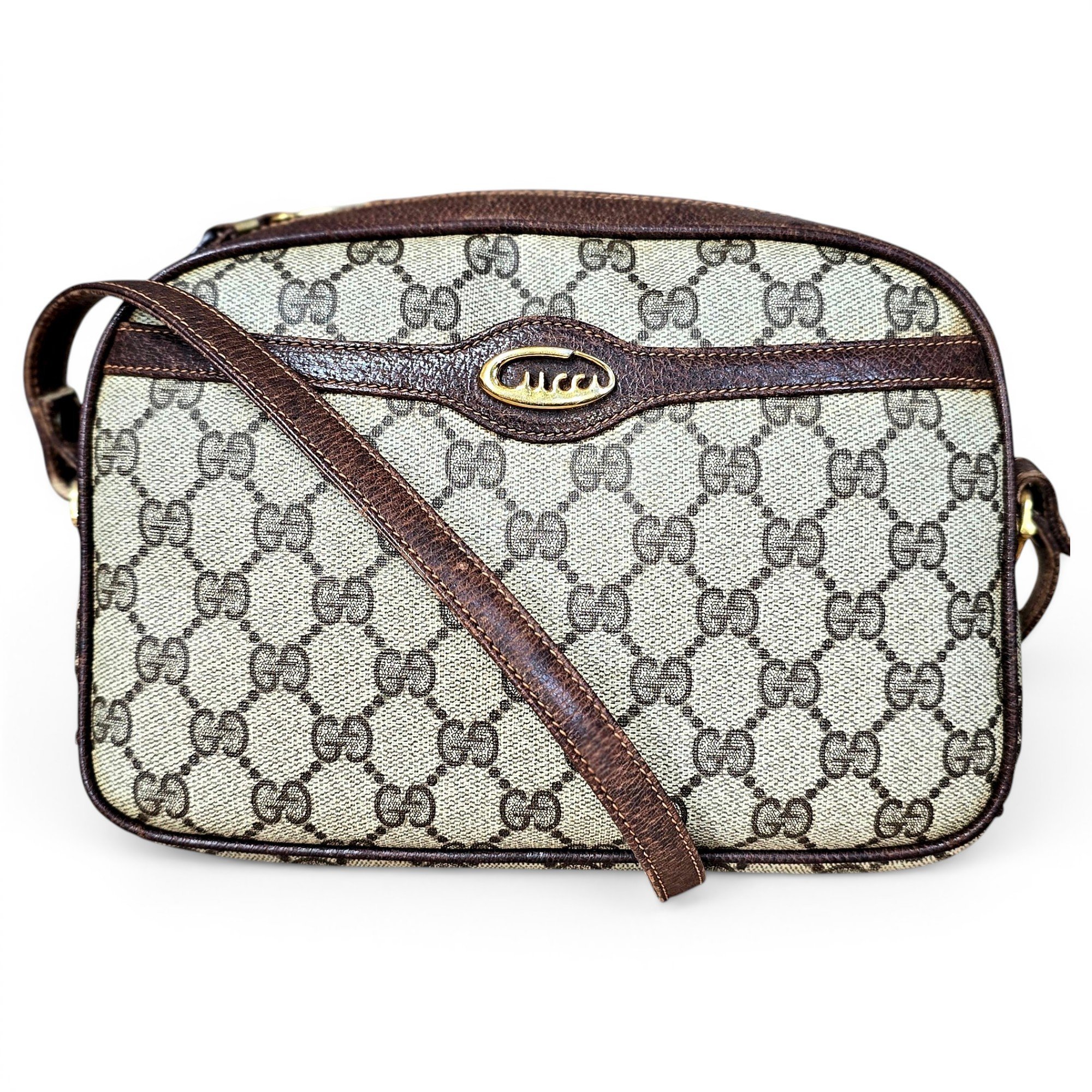 Leather crossbody bag