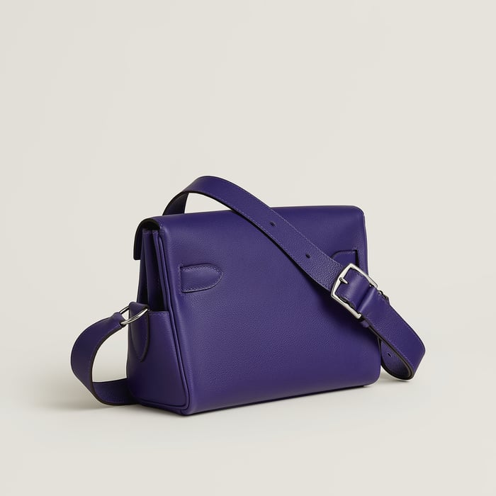 Purple Kelly Messenger Bag