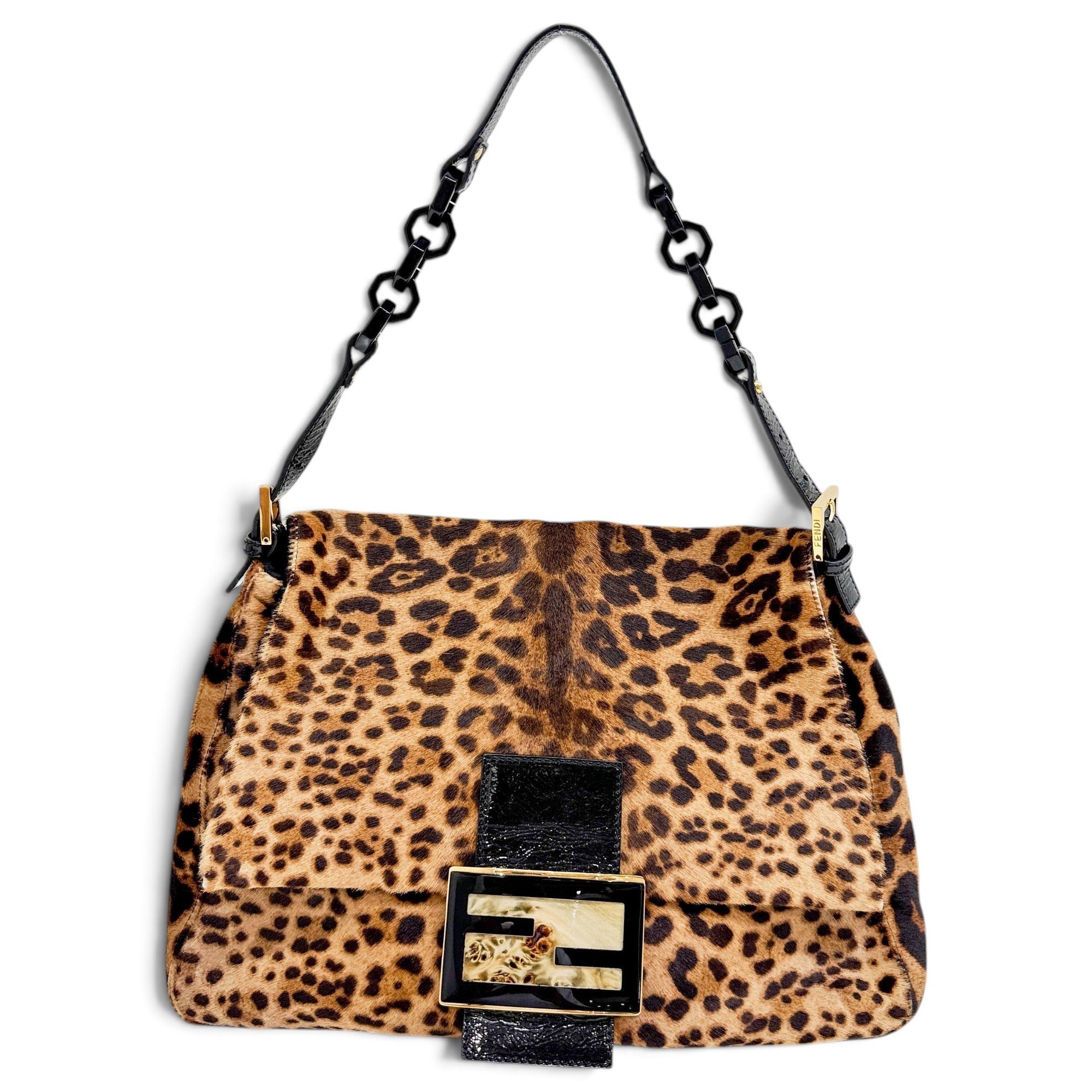 Mamma Baguette pony-style calfskin handbag