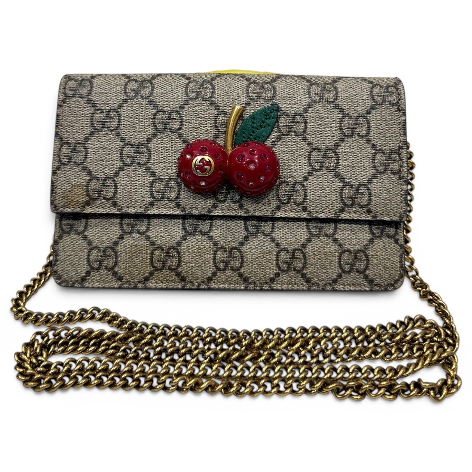 Leather crossbody bag