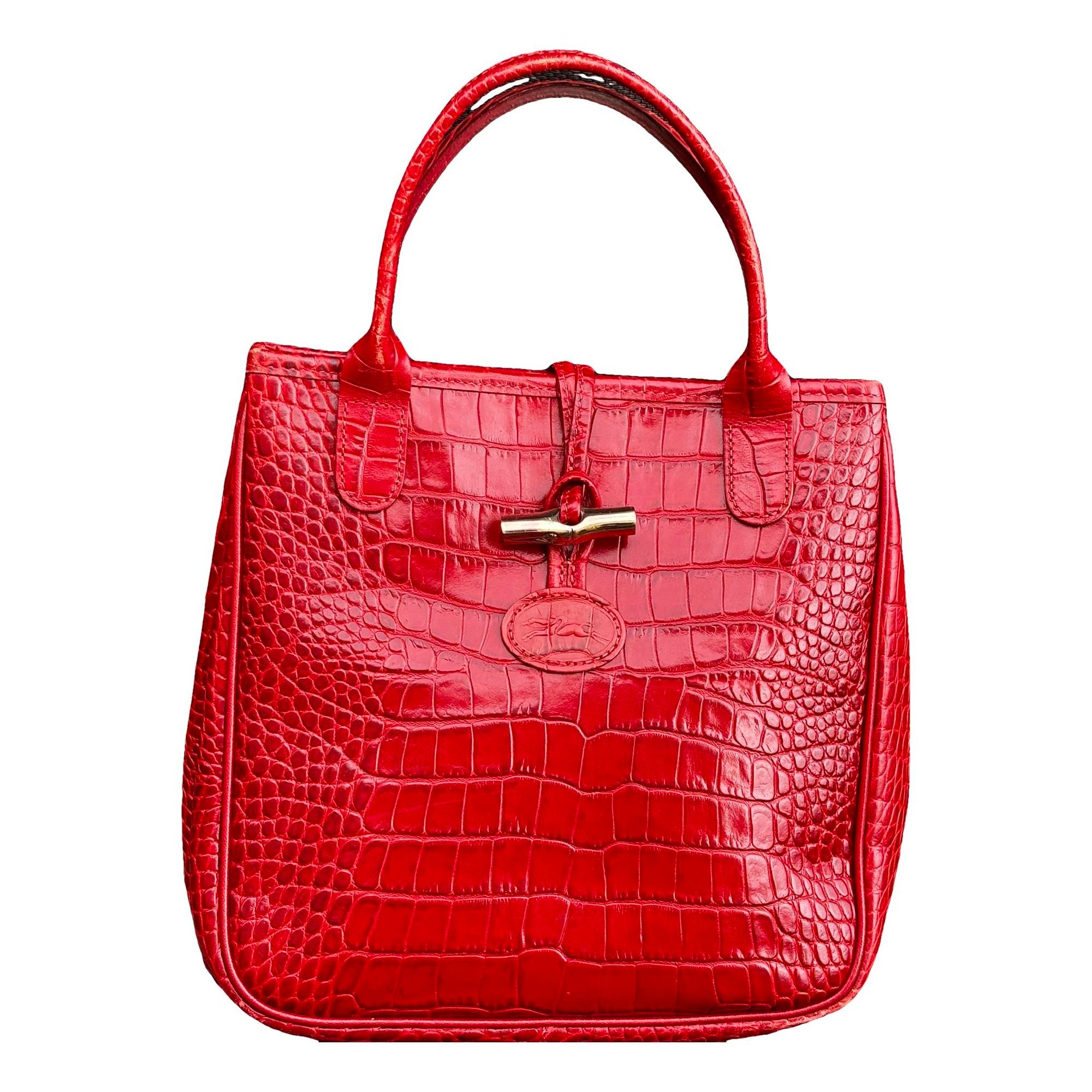 Roseau leather handbag