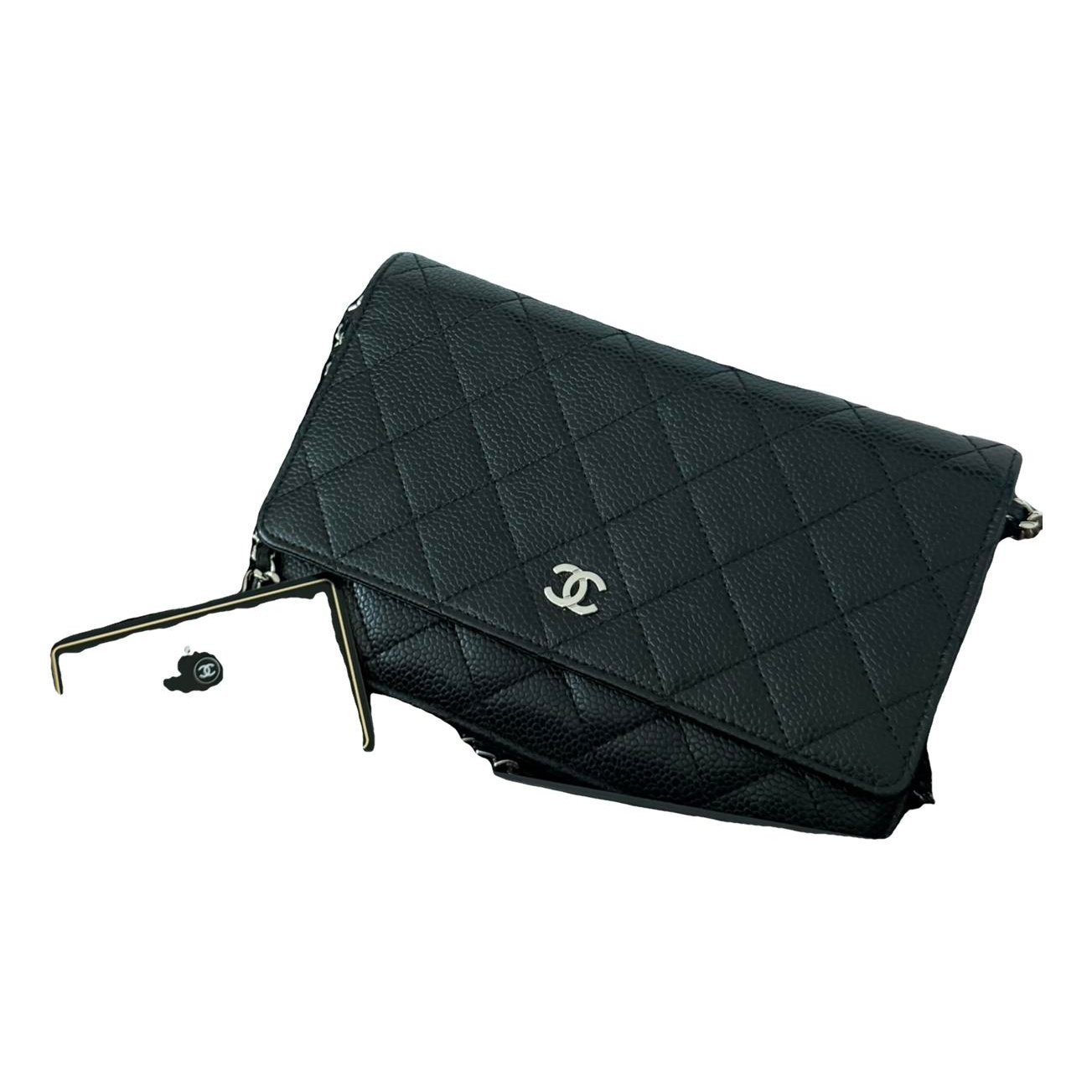 Wallet On Chain Timeless/Classique leather crossbody bag