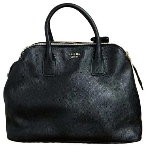 Promenade leather handbag