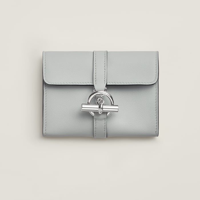 Gris Platine Glenan Compact Wallet