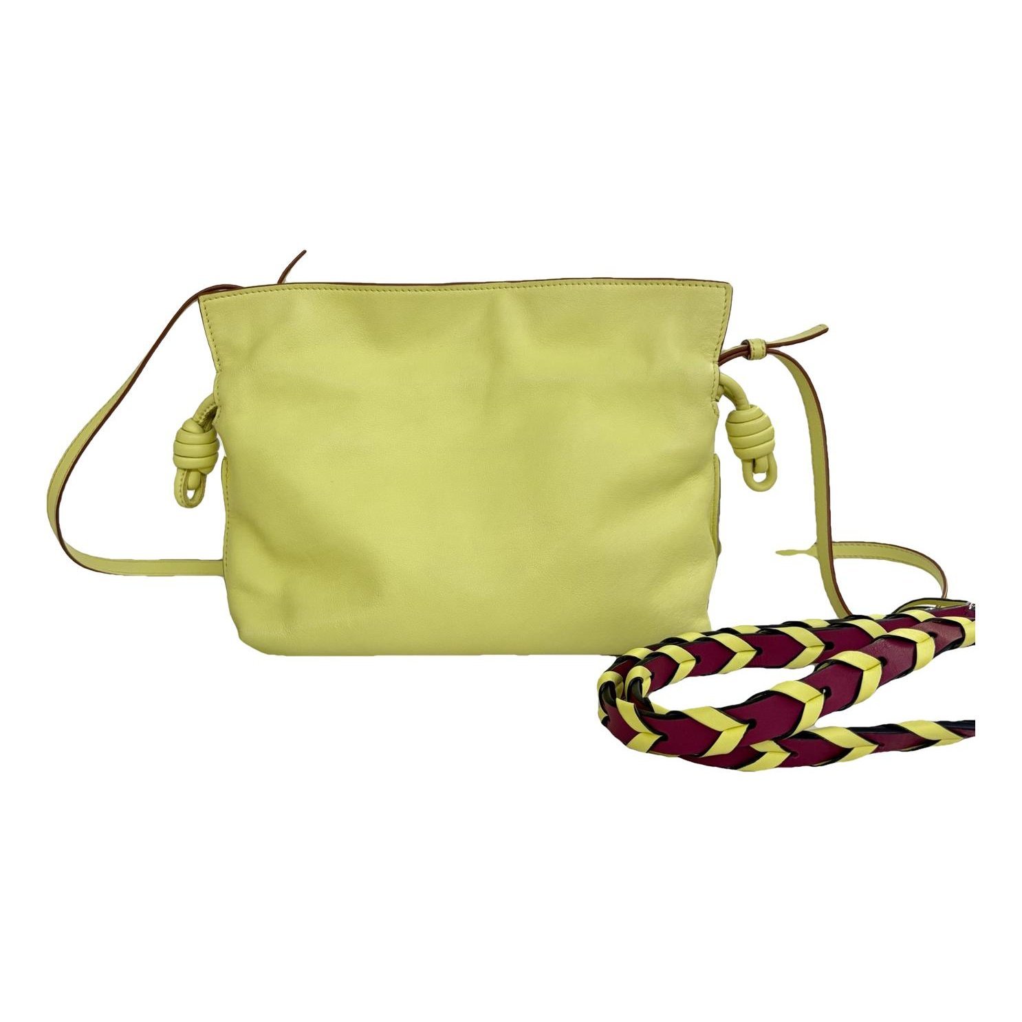 Flamenco leather handbag