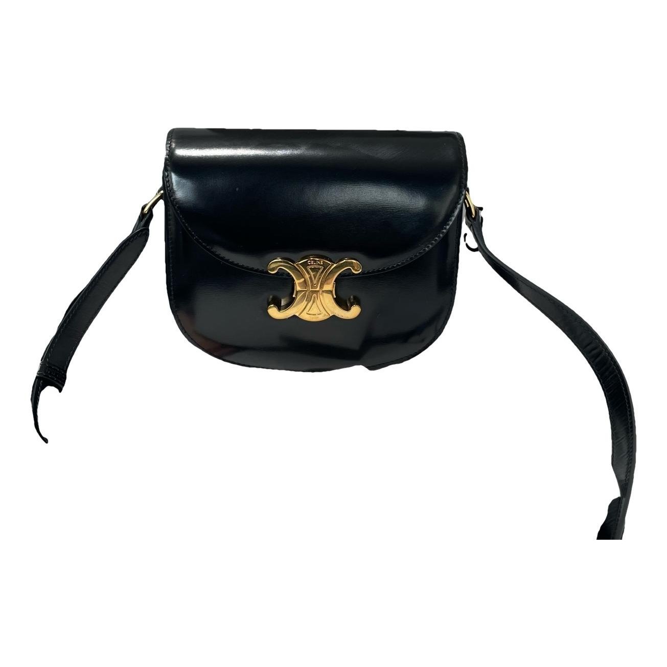 Triomphe leather handbag