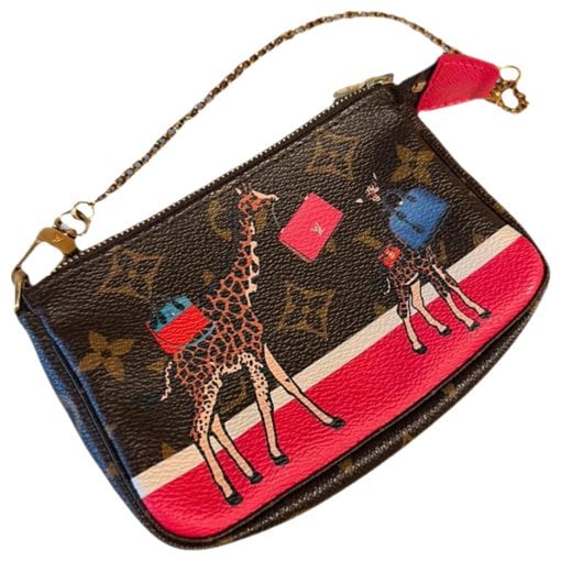 Pochette Accessoire leather handbag