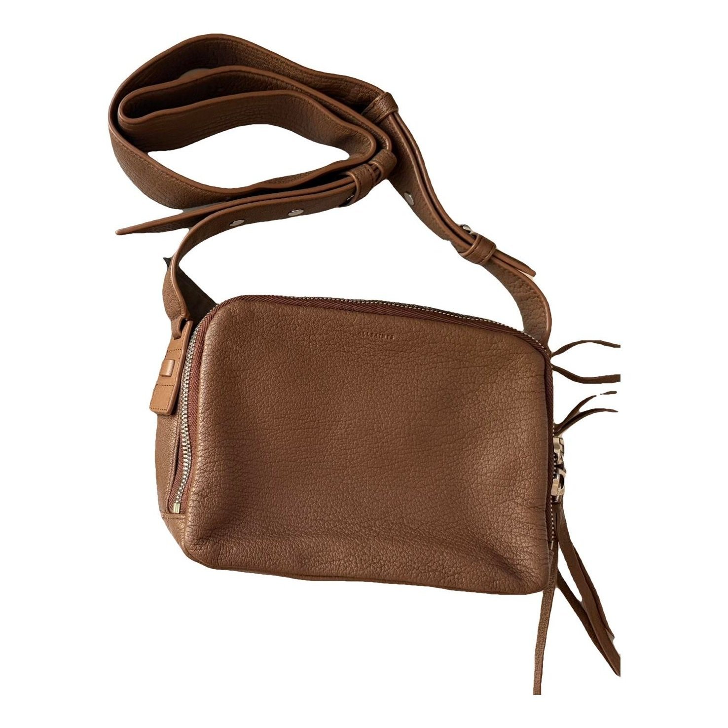 Leather crossbody bag