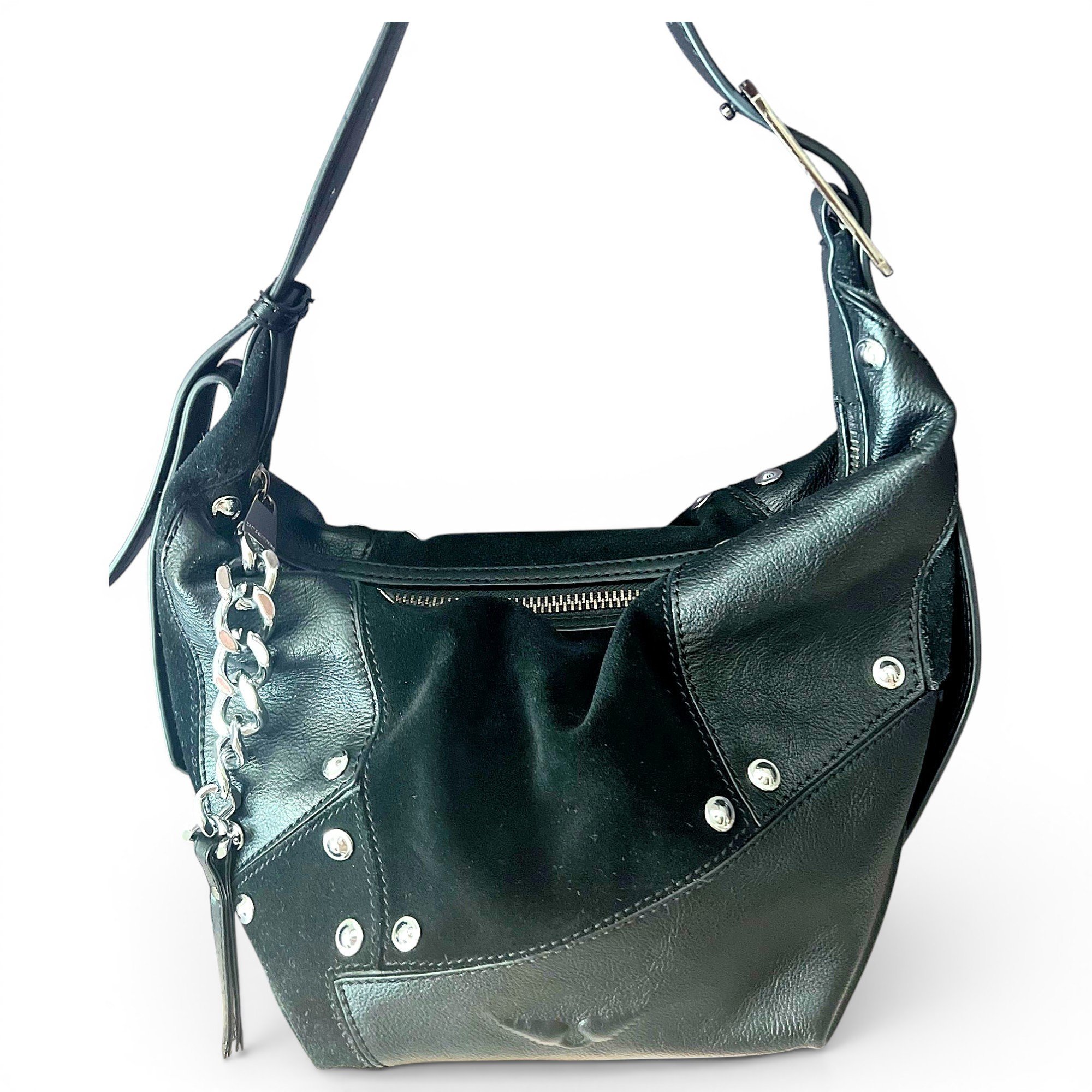 Leather handbag