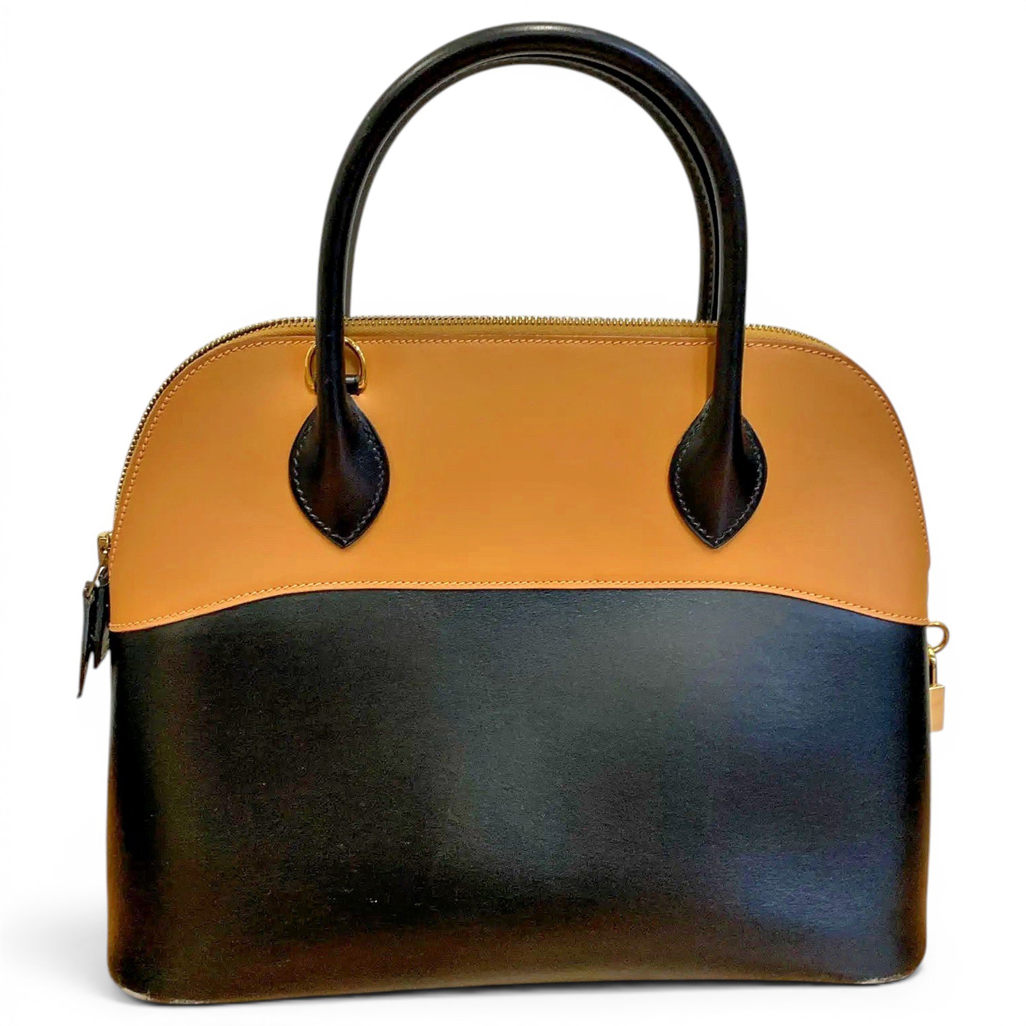 Bolide leather handbag