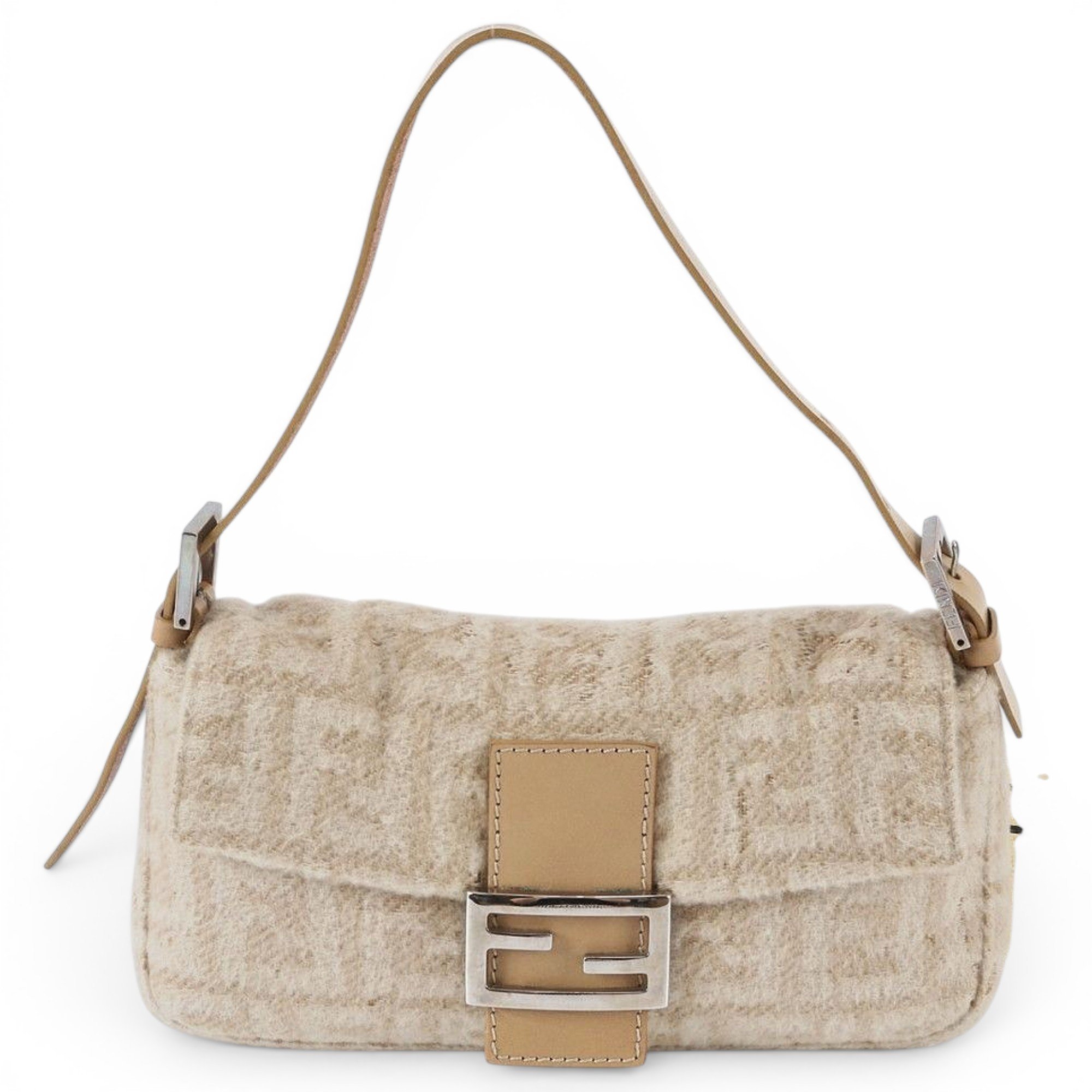 Fendi Pocket leather handbag