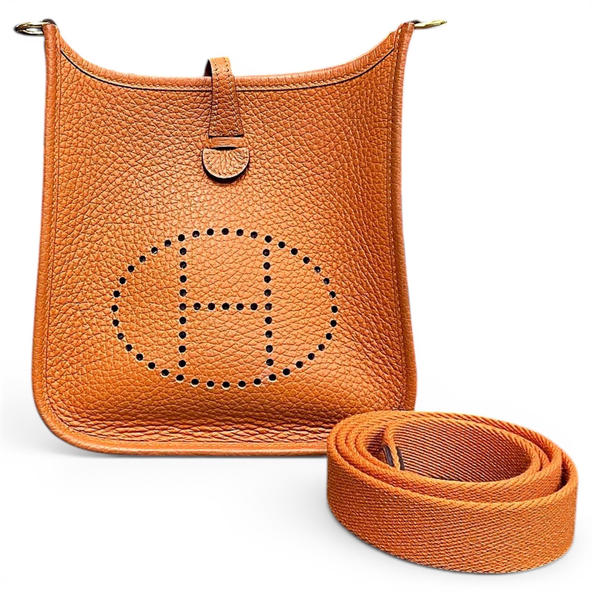 Evelyne leather crossbody bag