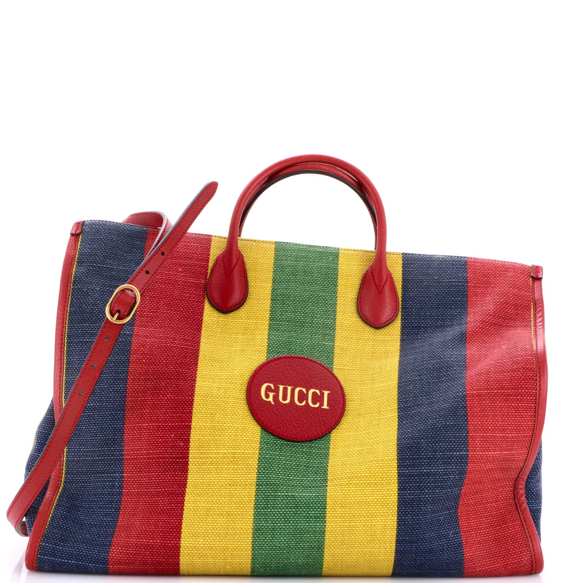 Baiadera Tote Striped Canvas