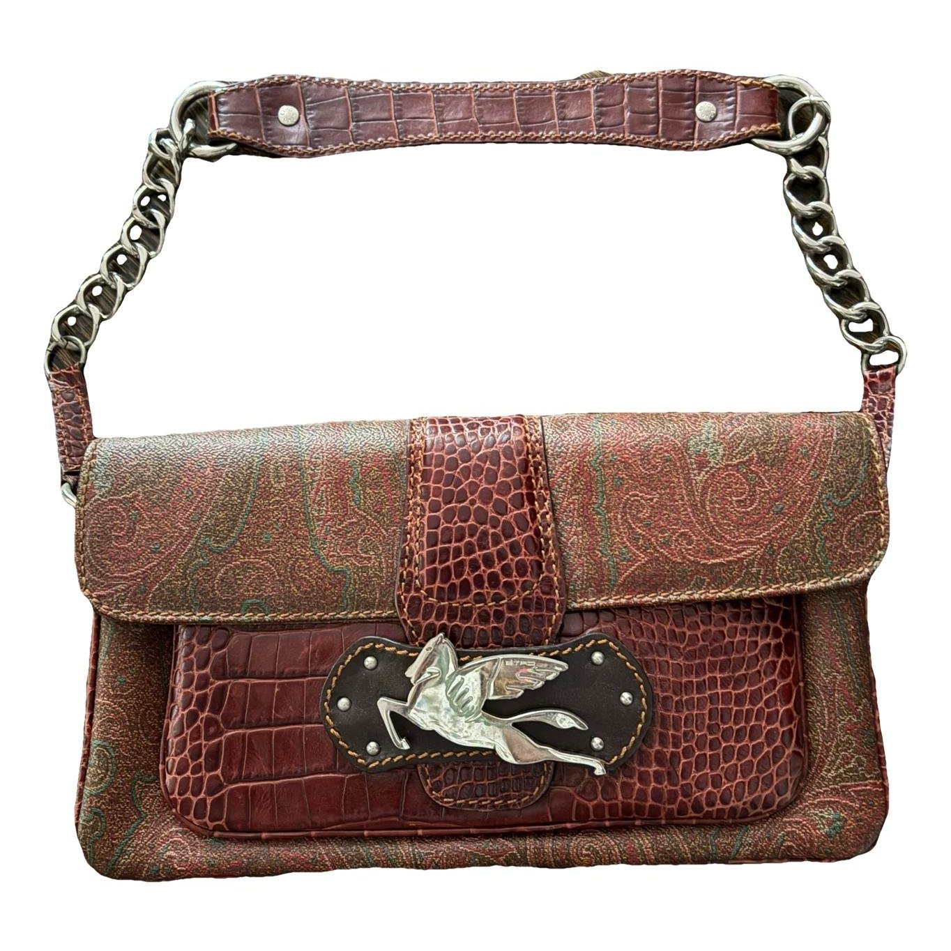 Patent leather handbag