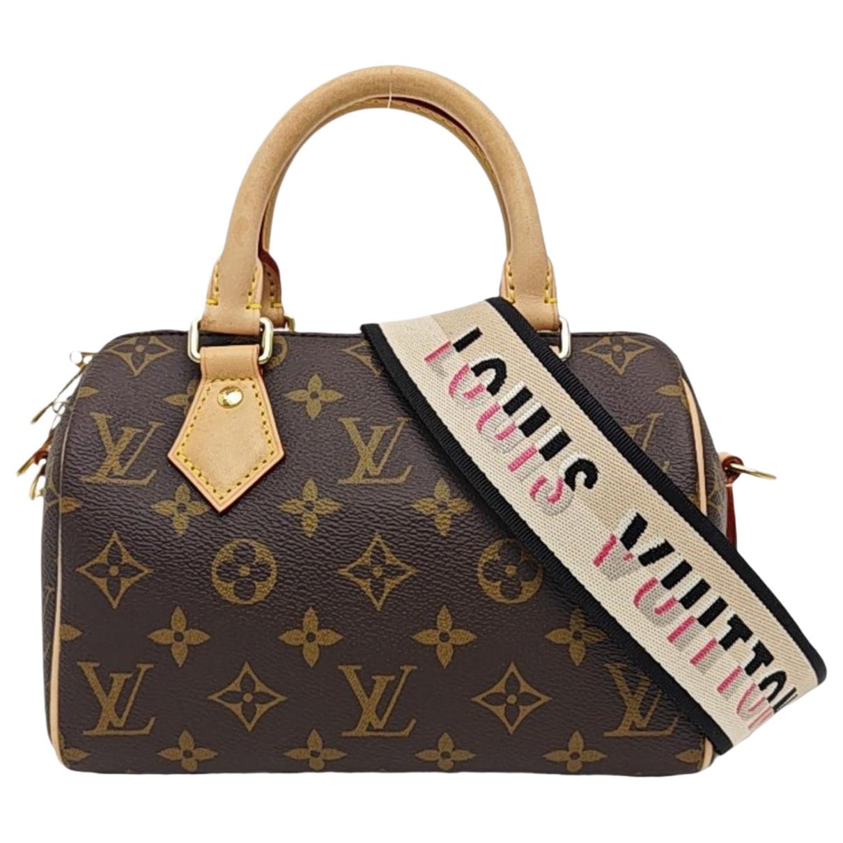 Nano Speedy / Mini HL leather handbag