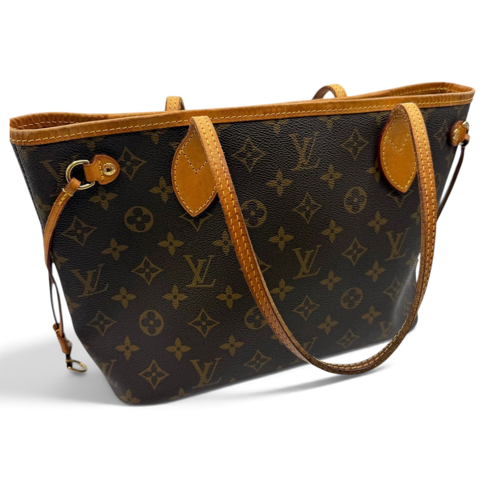 Neverfull leather tote