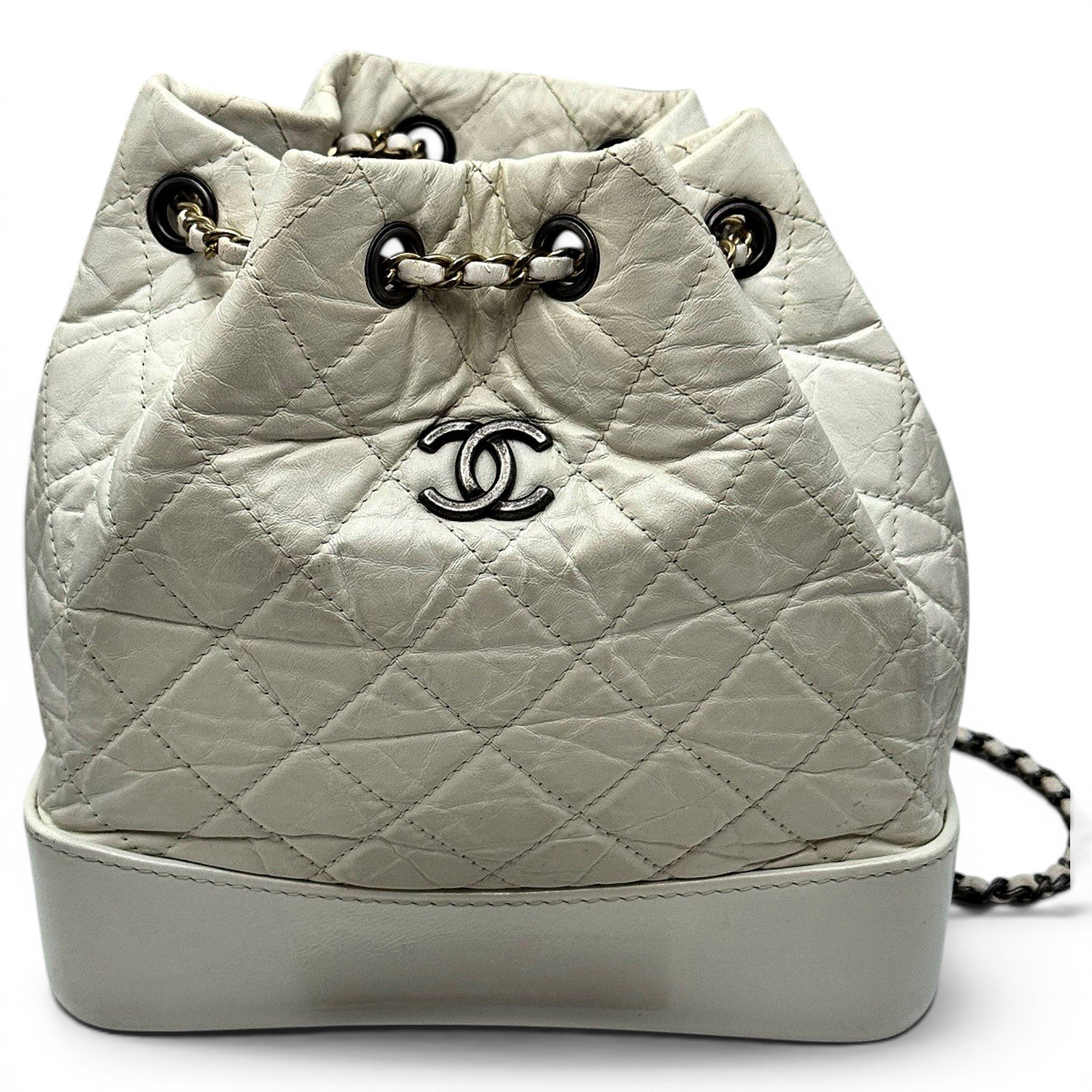 Gabrielle Bucket leather handbag