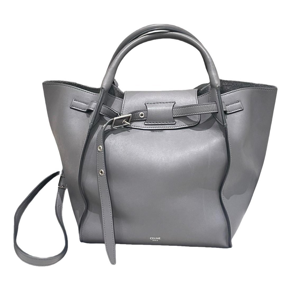 Big Bag leather handbag