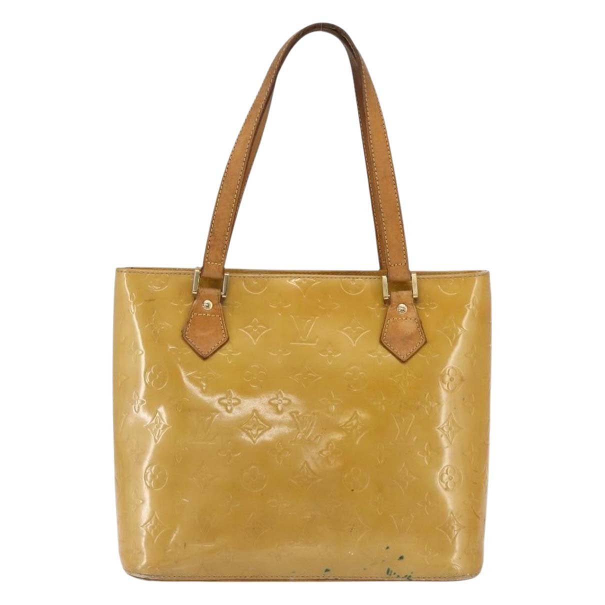 Houston patent leather handbag