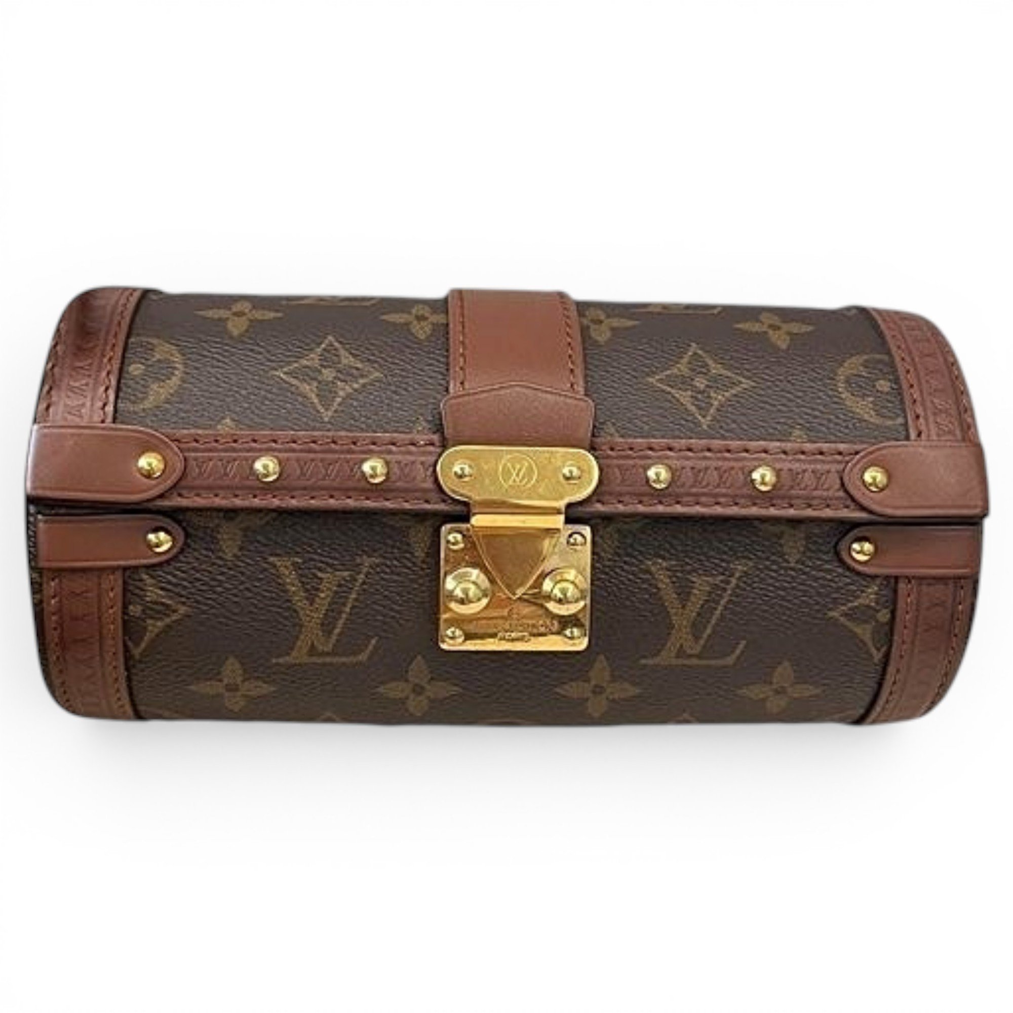Papillon Trunk leather crossbody bag