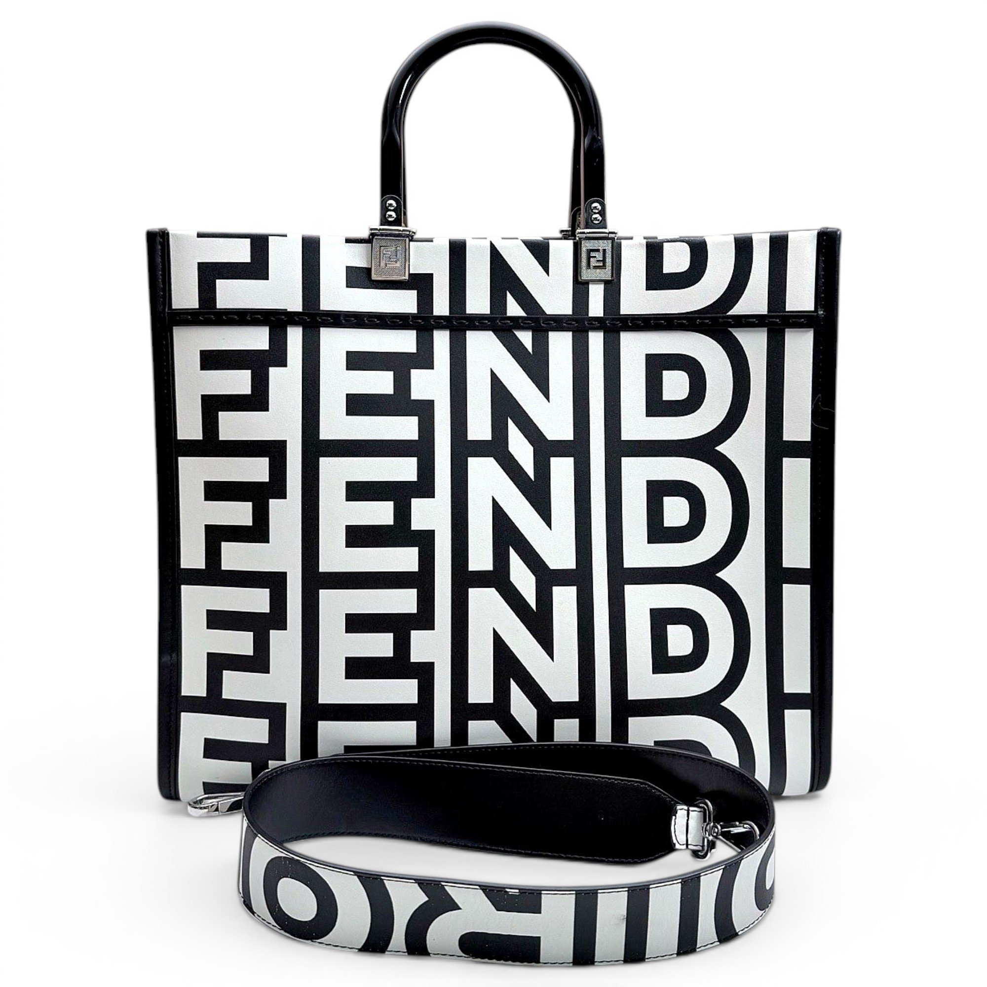 Sunshine leather tote