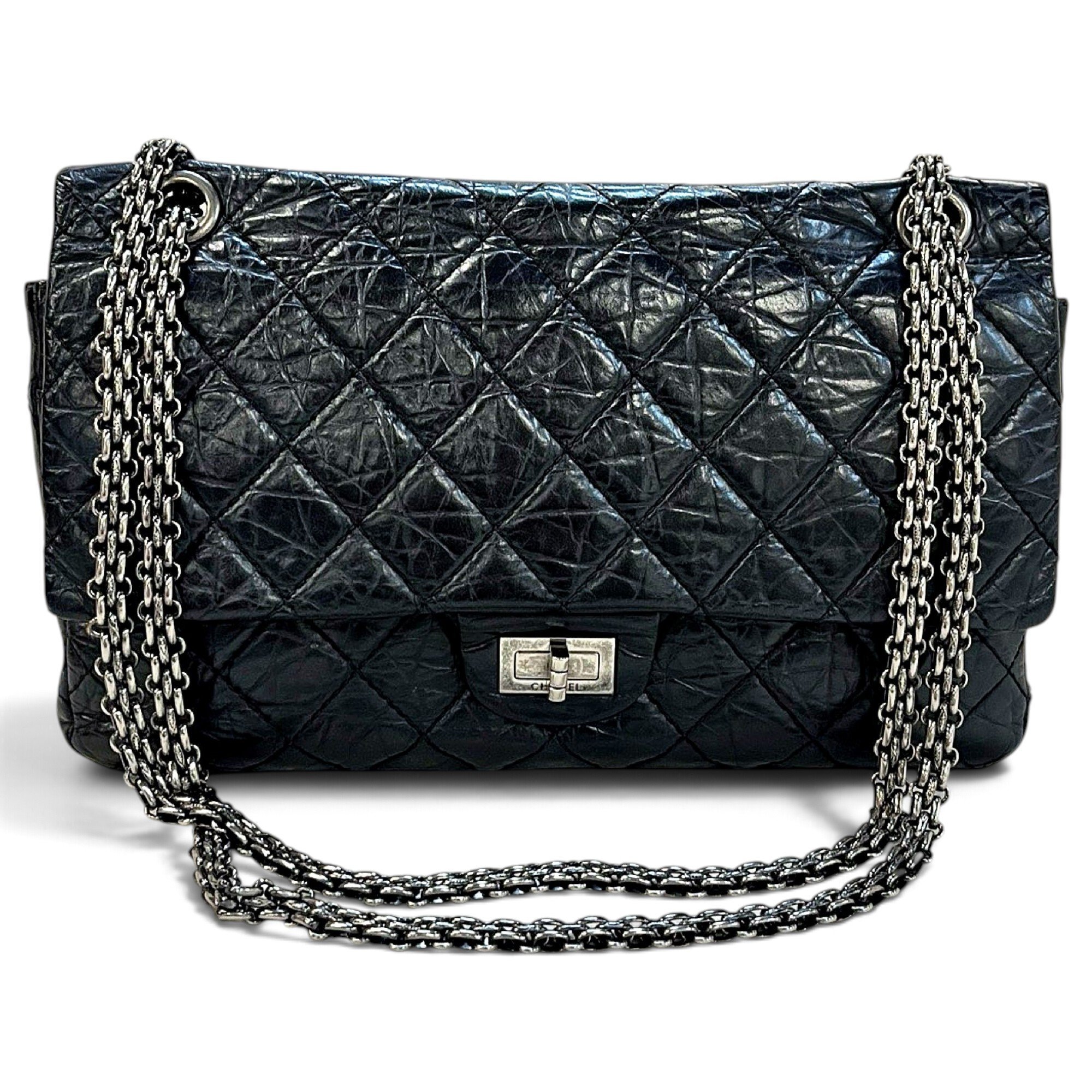 2.55 leather handbag