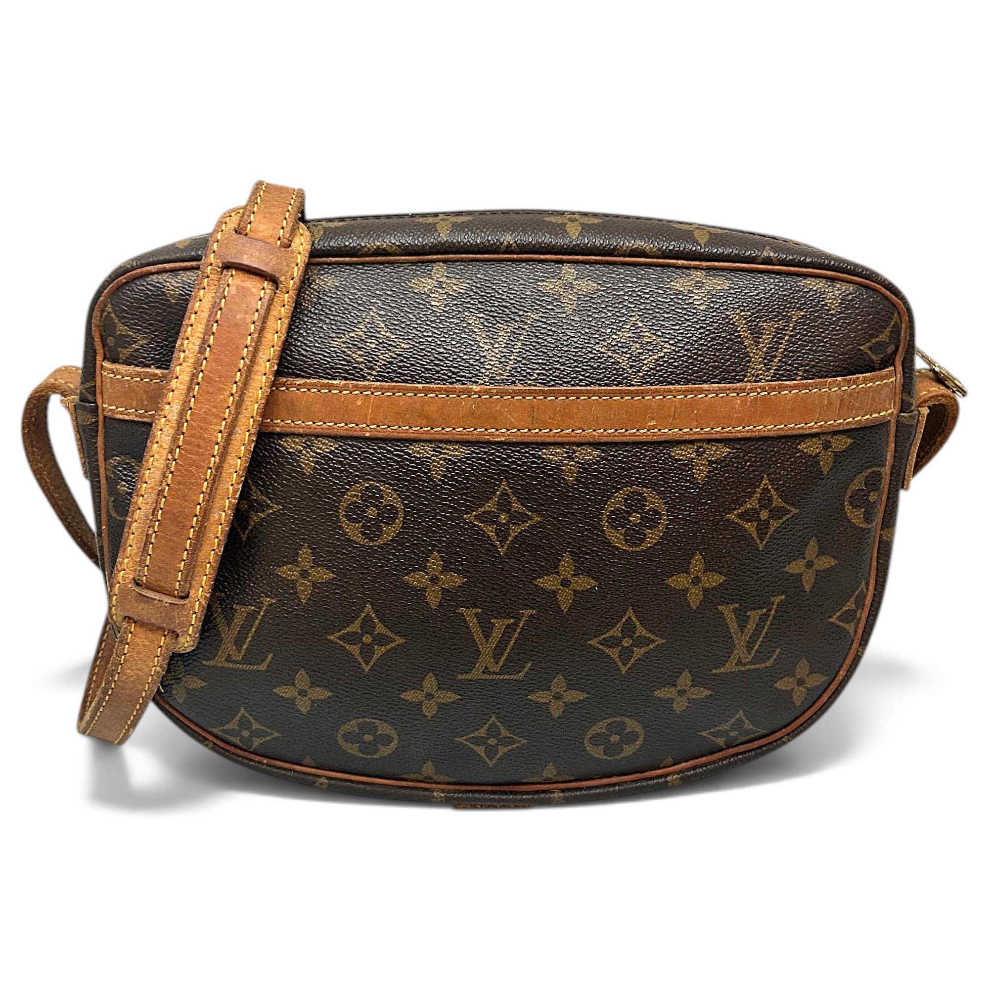 Jeune fille leather crossbody bag