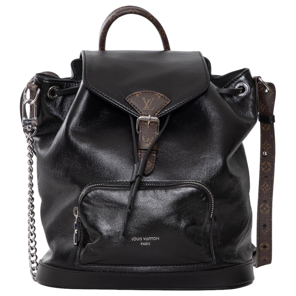 Montsouris leather backpack