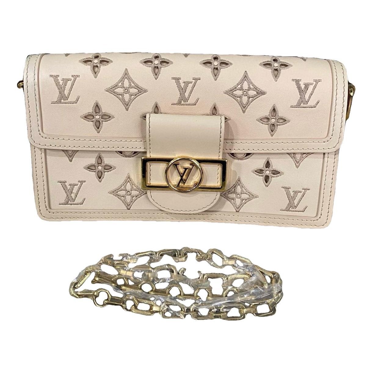Dauphine Chain Wallet leather handbag