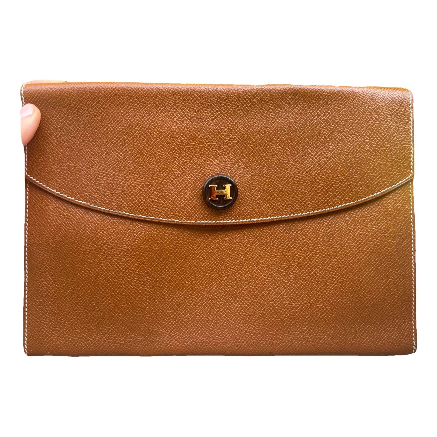 Rio leather clutch bag
