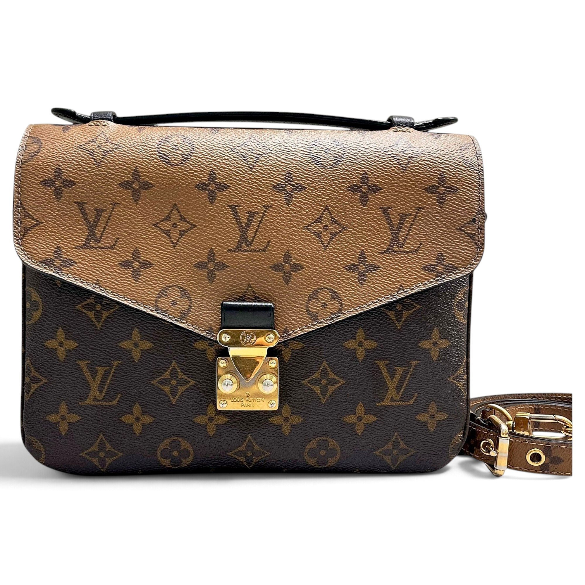Metis leather handbag
