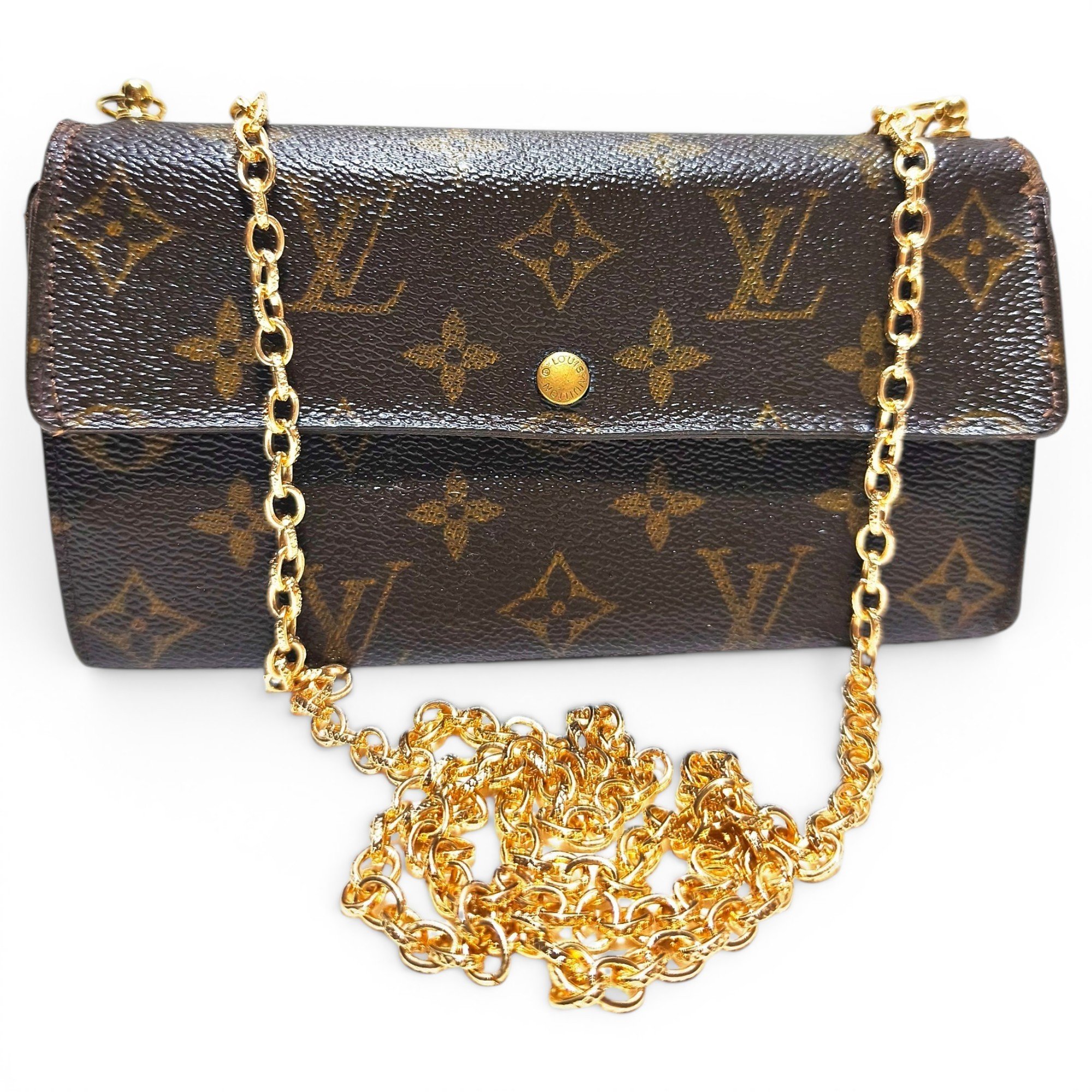 Leather crossbody bag