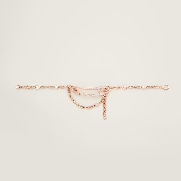 Sans Coloris Chaine d'Ancre Punk Bracelet, Medium Model