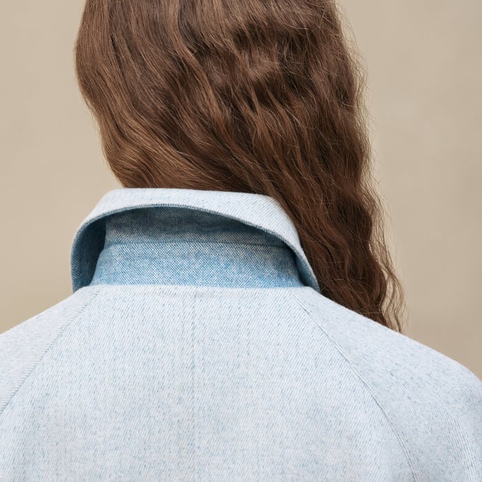 Bleu Cashmere Jacket