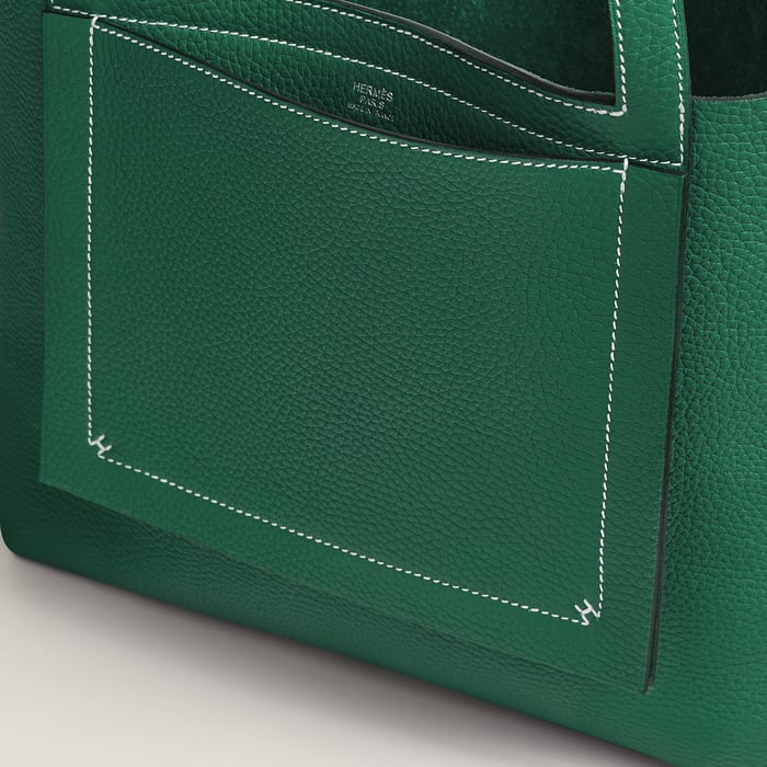 Vert Moyen Hermès Cabasellier 31 Bag