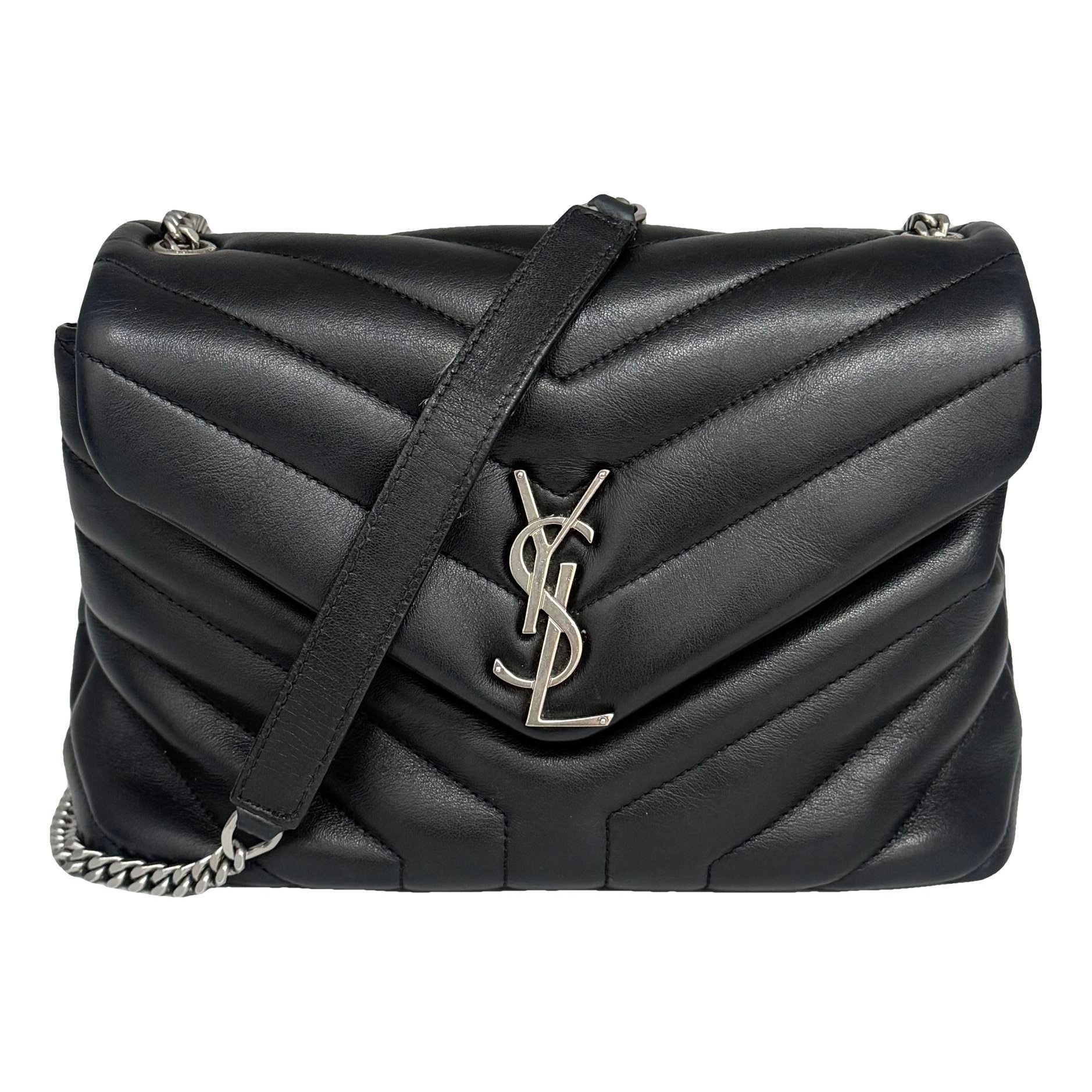 Loulou leather handbag