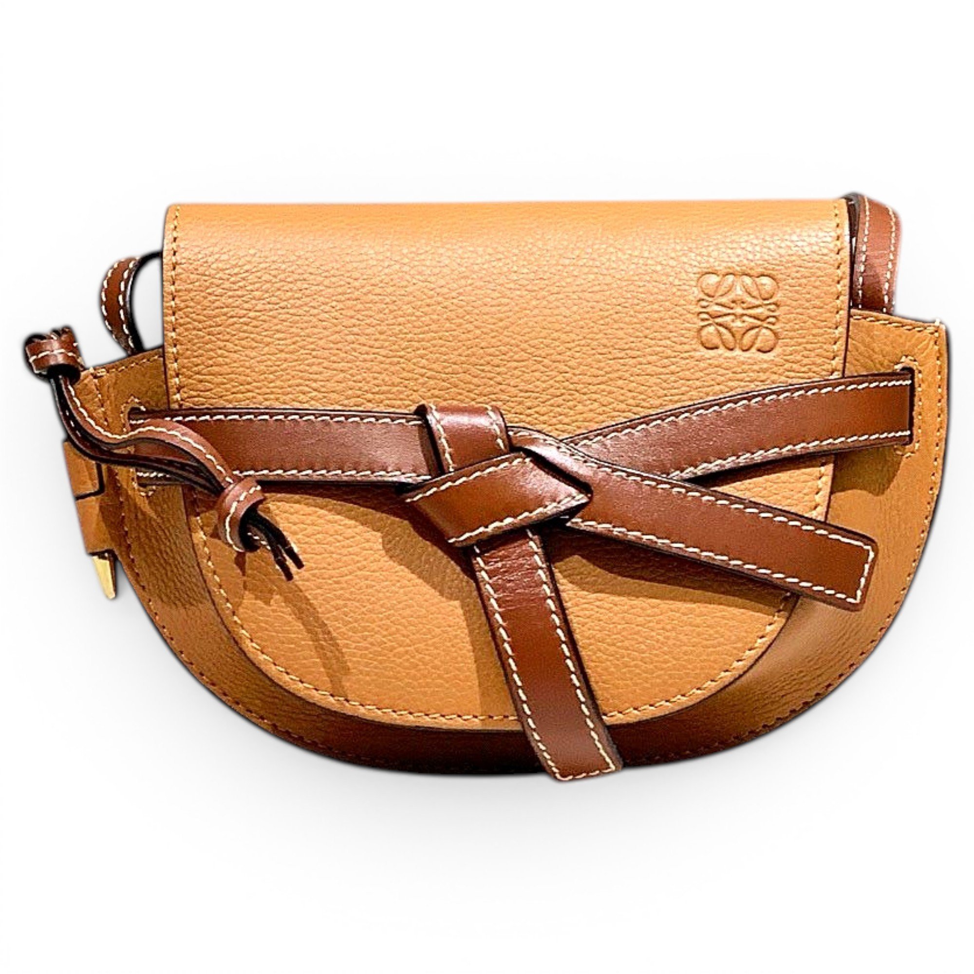 Gate leather handbag