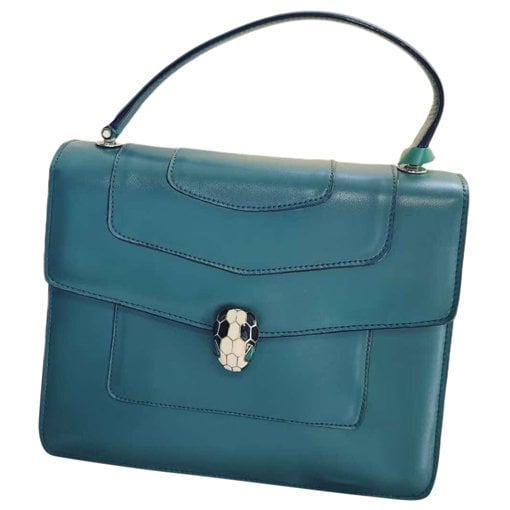 Serpenti leather handbag