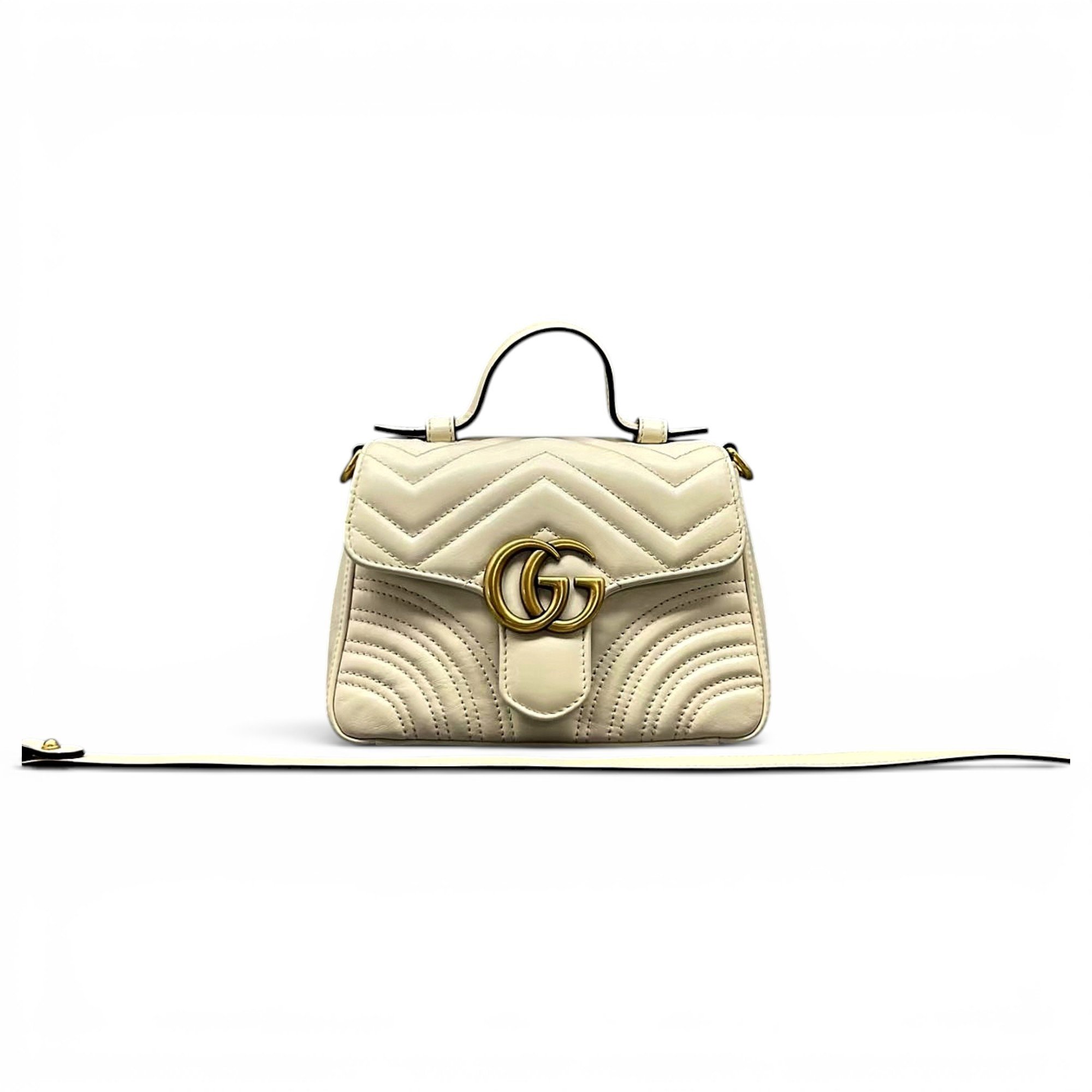 GG Marmont Flap leather handbag