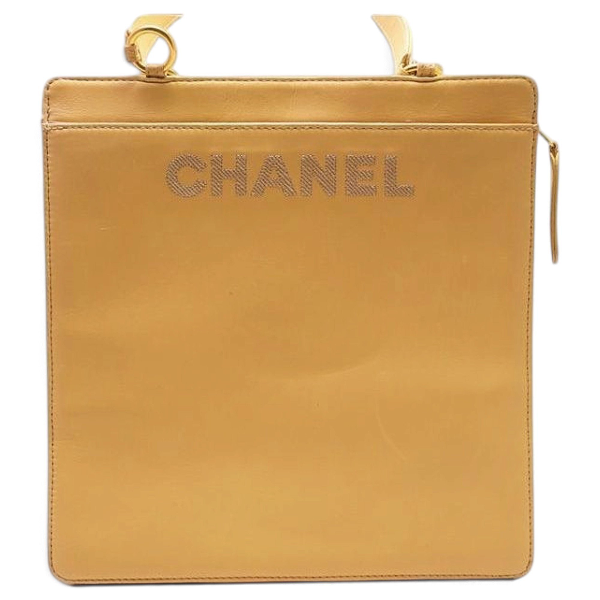 Leather tote