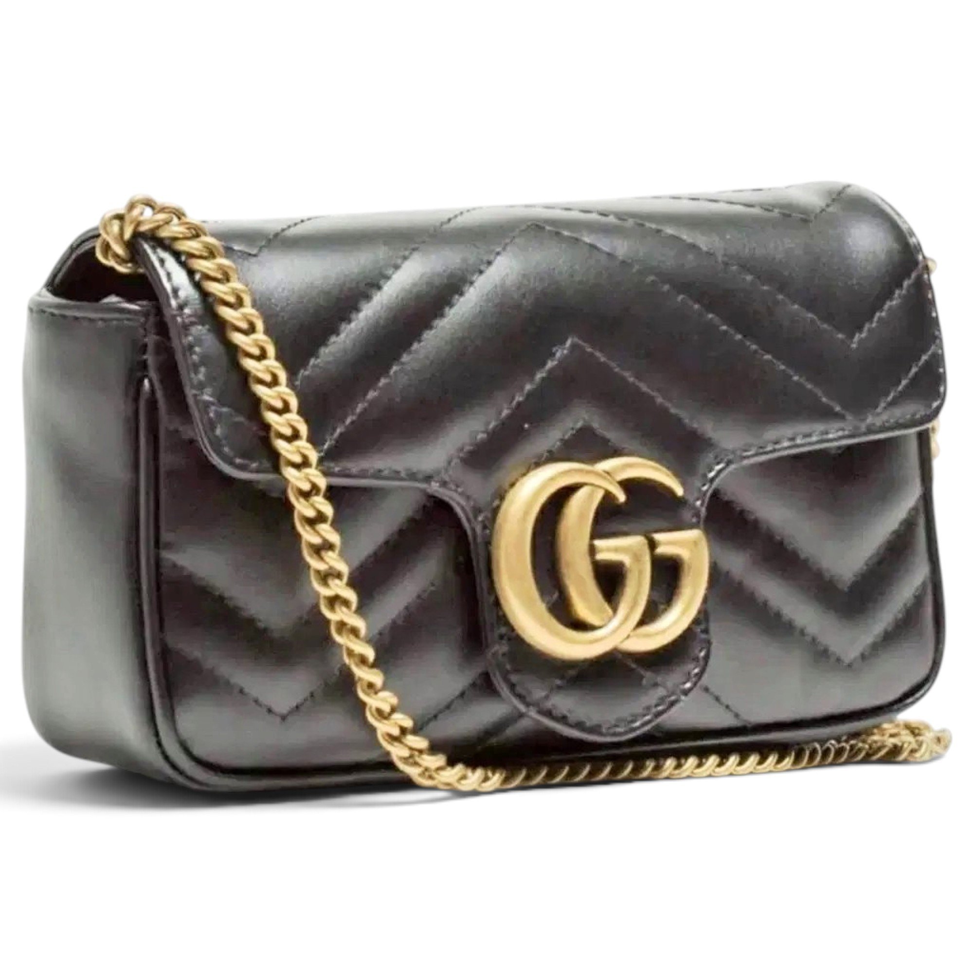 GG Marmont Flap leather crossbody bag